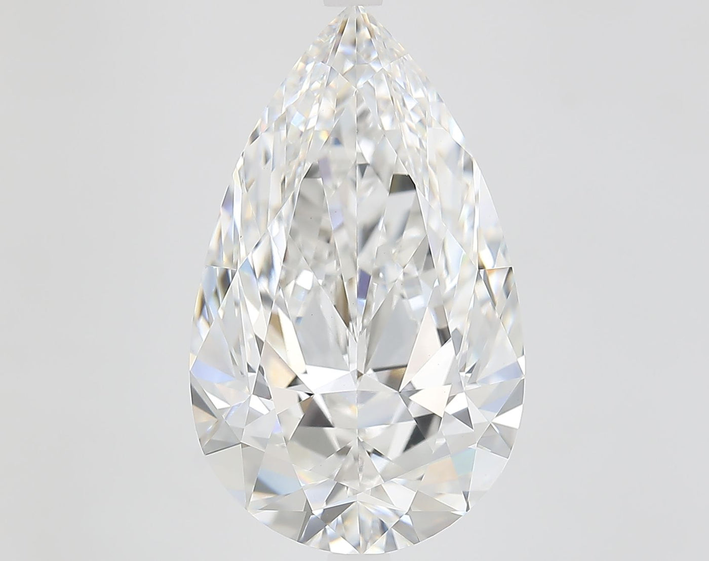 9.56 Carat E-VVS2 Pear Lab Diamond