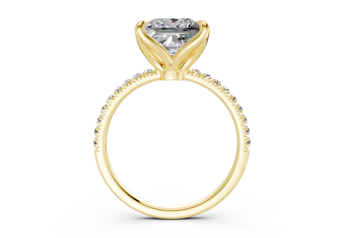 The Arbor Pavé Engagement Ring