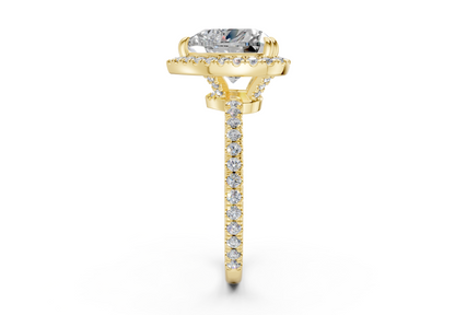 The Fifth Avenue Halo Engagement Ring