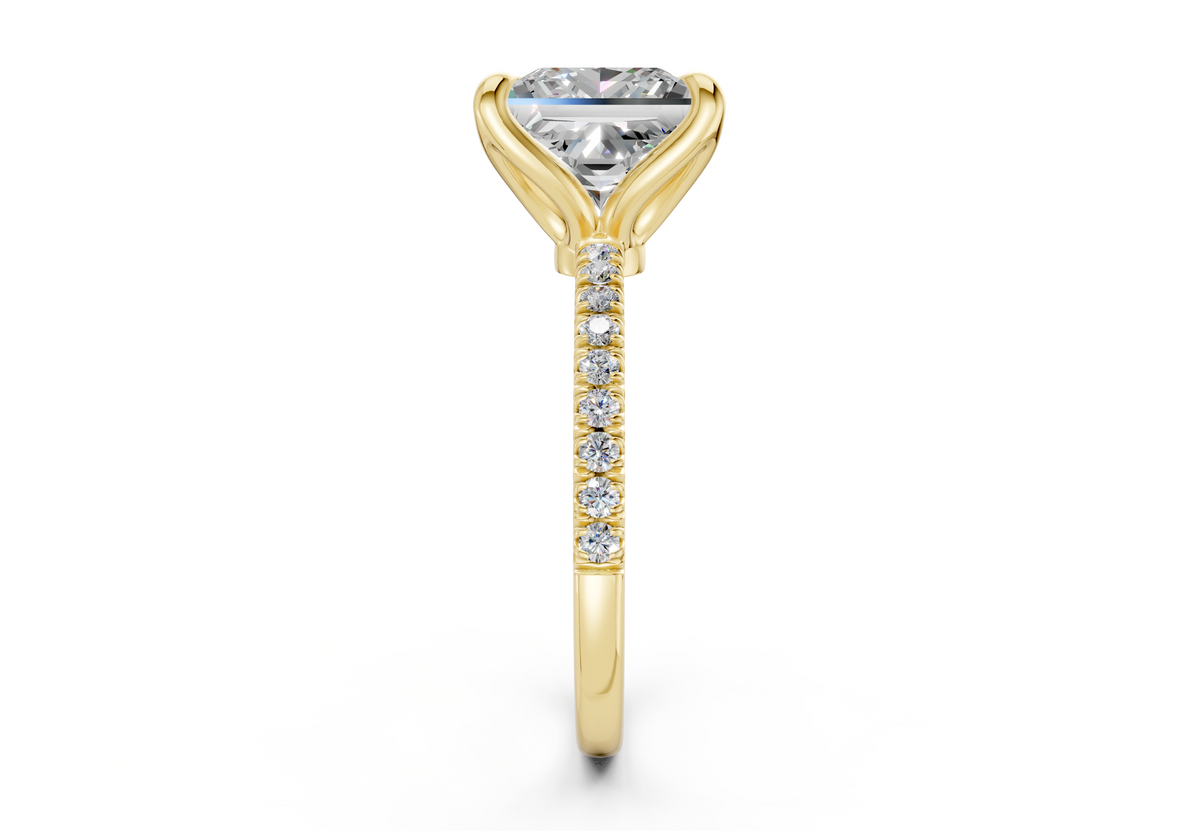 The Arbor Pavé Engagement Ring