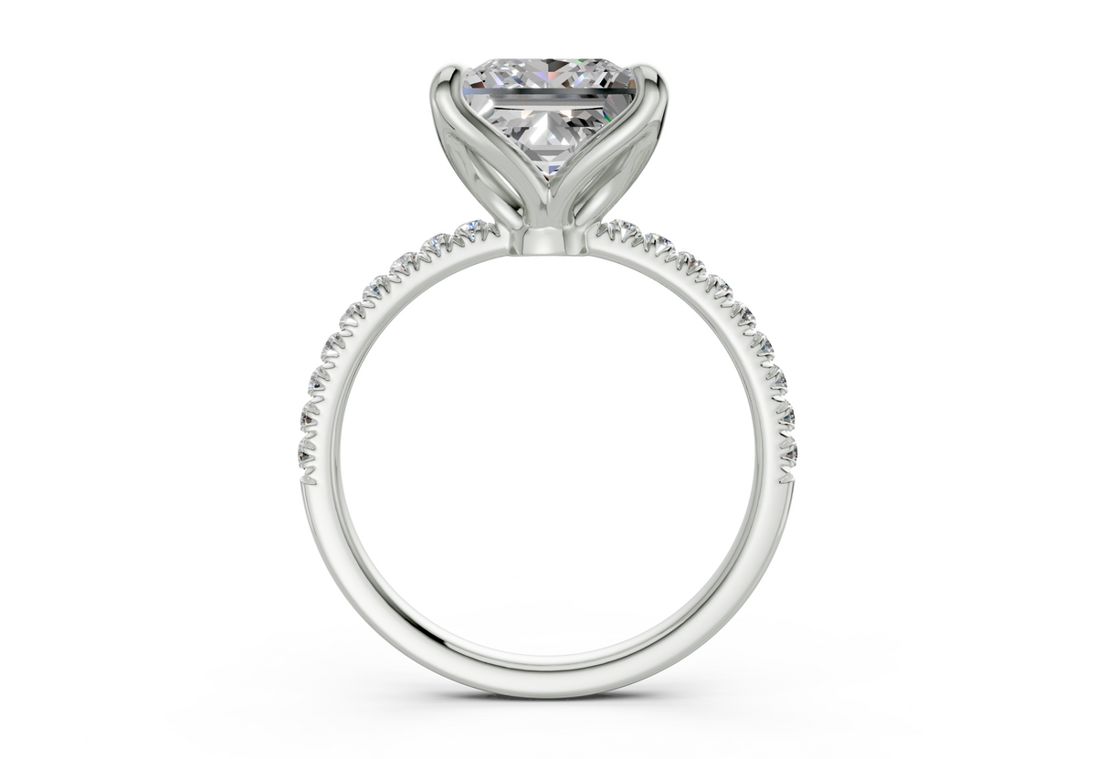The Arbor Pavé Engagement Ring