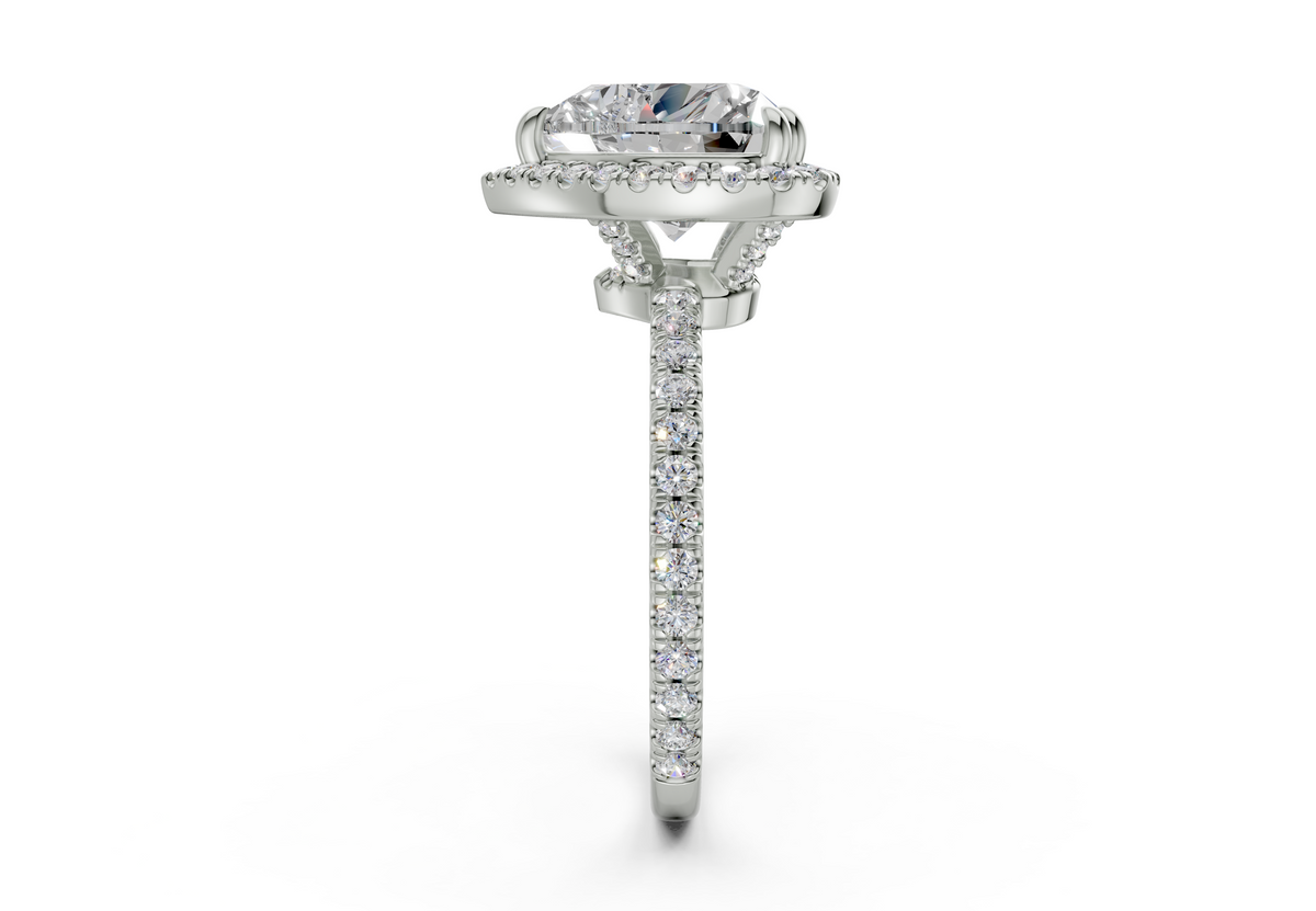 The Fifth Avenue Halo Engagement Ring