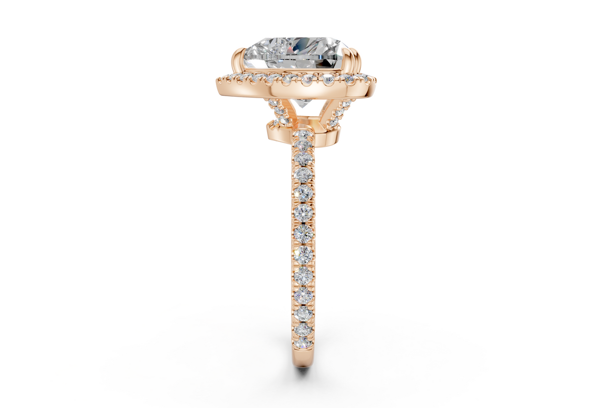 The Fifth Avenue Halo Engagement Ring