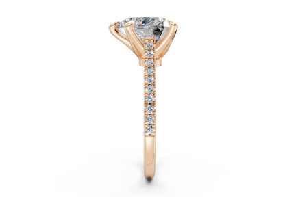 The West Village Pavé Engagement Ring