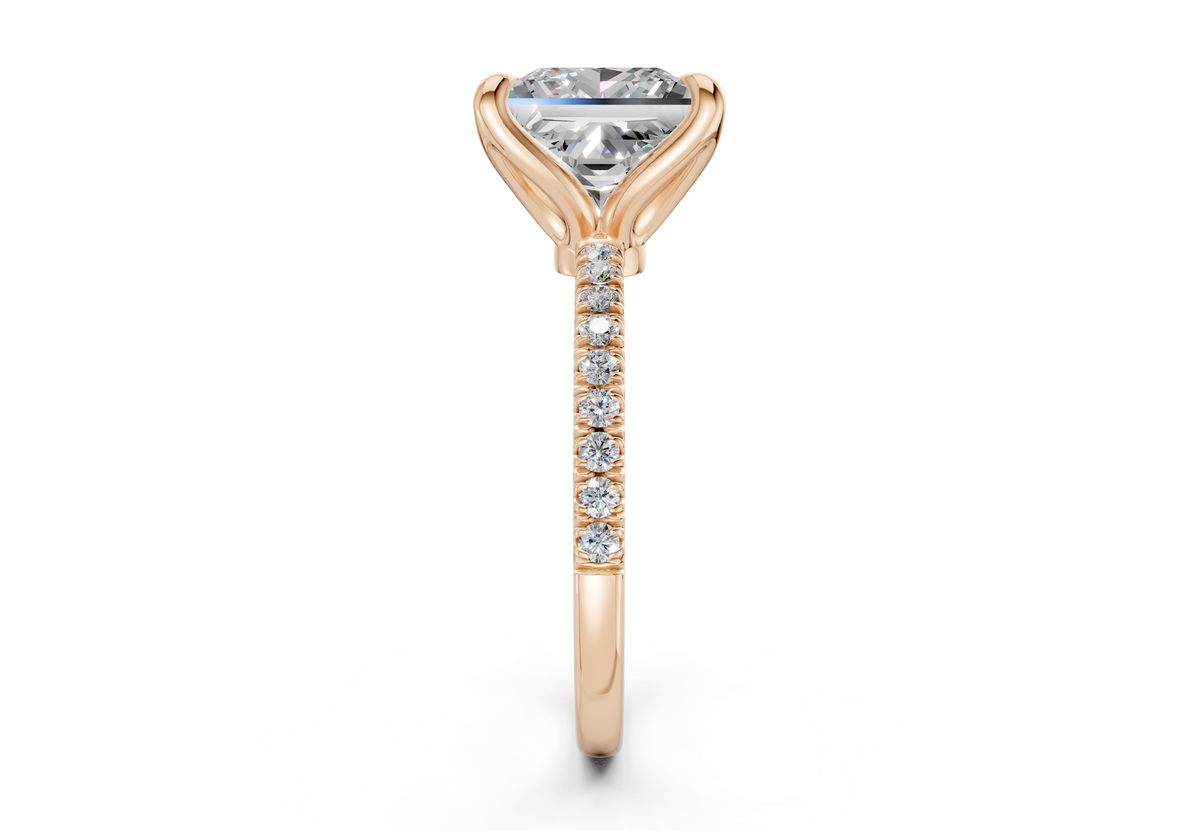 The Arbor Pavé Engagement Ring