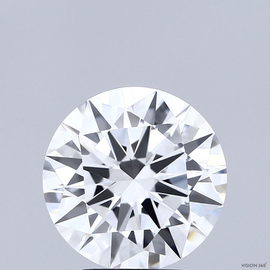 3.01 Carat D-VVS2 Round Lab Diamond