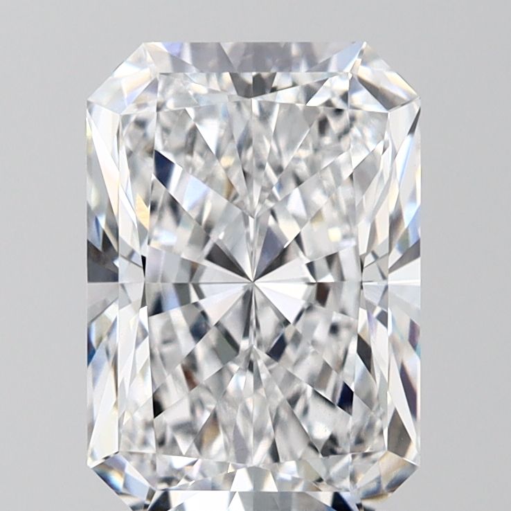 2.96 Carat D-VS1 Radiant Lab Diamond