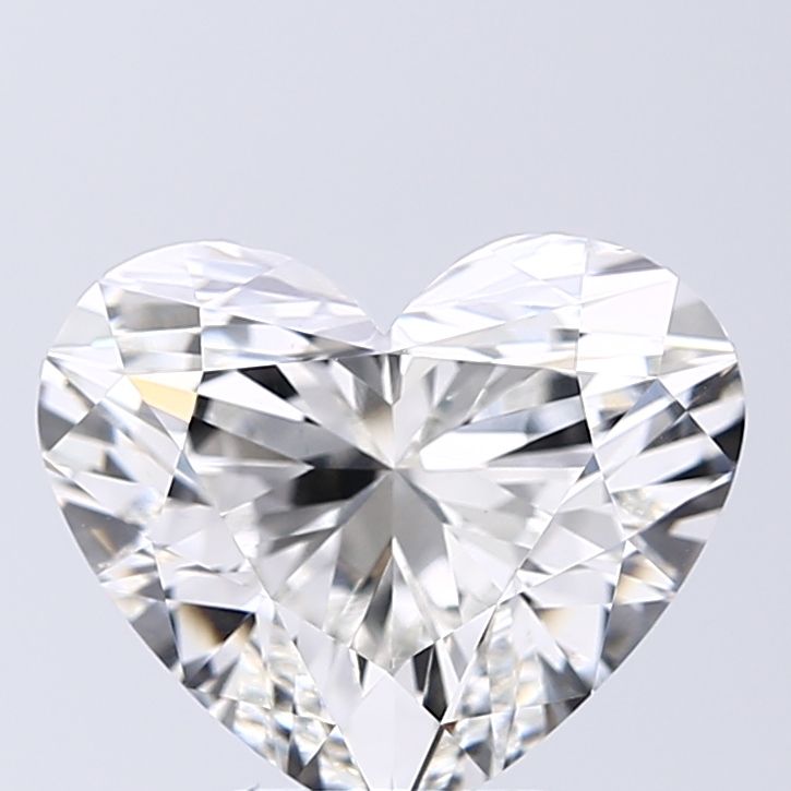4.07 Carat G-VS1 Heart Lab Diamond