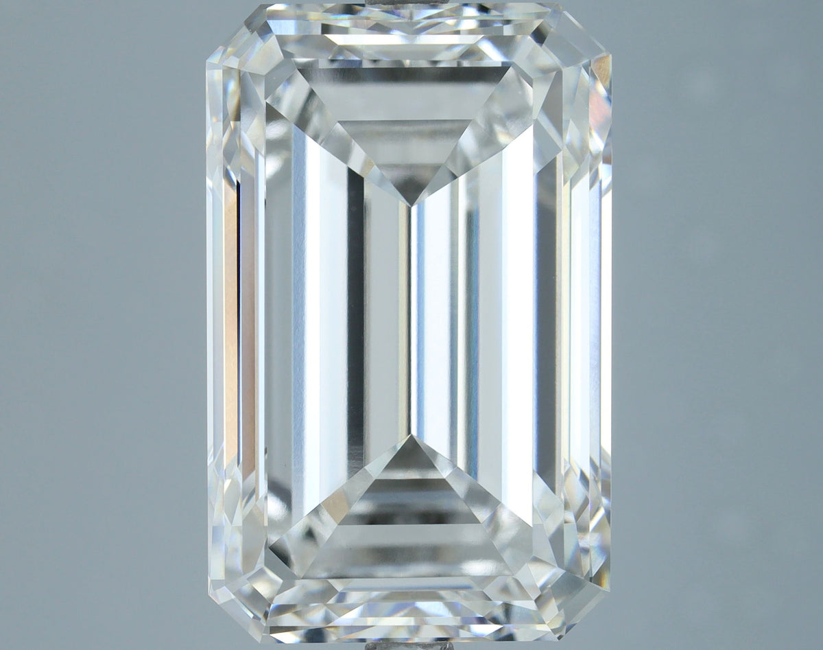 10.01 Carat E-VVS2 Emerald Lab Diamond