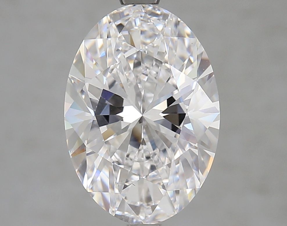 4 Carat D-VVS2 Oval Lab Diamond