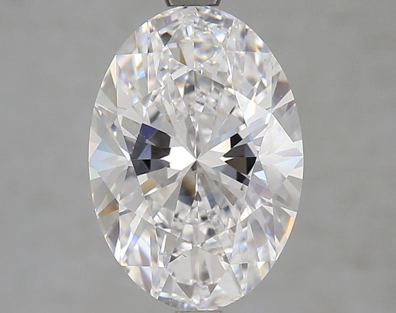 4 Carat D-VVS2 Oval Lab Diamond