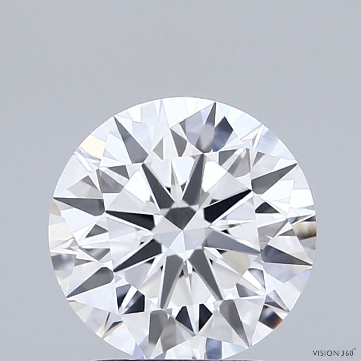2.01 Carat E-VVS2 Round Lab Diamond