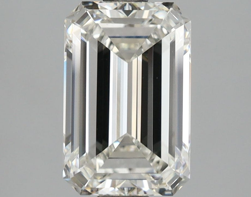 2.51 Carat F-VVS2 Emerald Lab Diamond