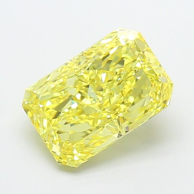 3.00 Carat Radiant Cut Fancy Yellow