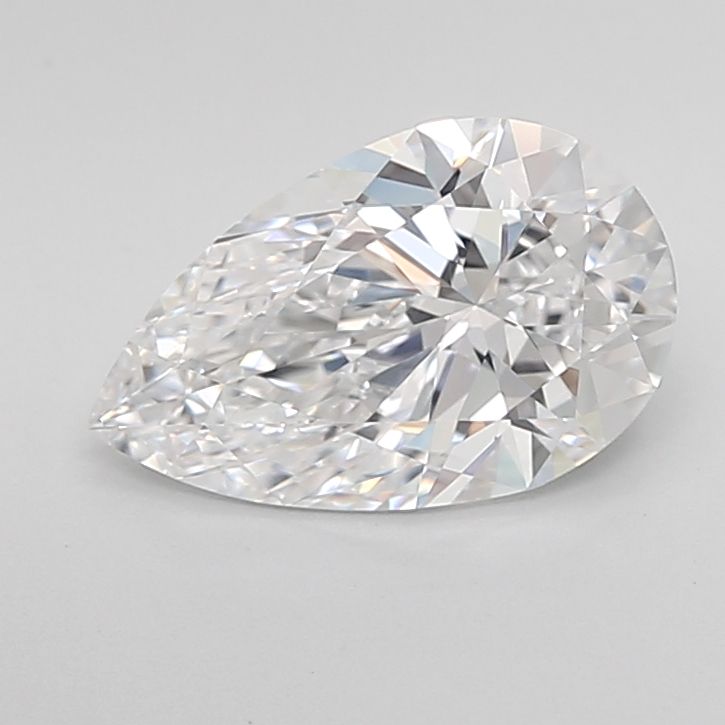 1.50 Carat D-VVS2 Pear Lab Diamond