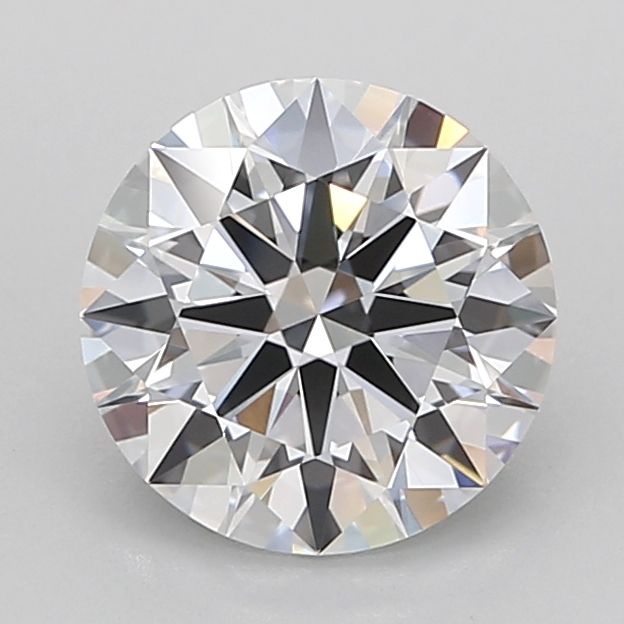 2.58 Carat D-IF Round Lab Diamond