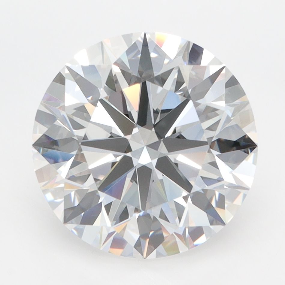 4.26 Carat D-IF Round Lab Diamond