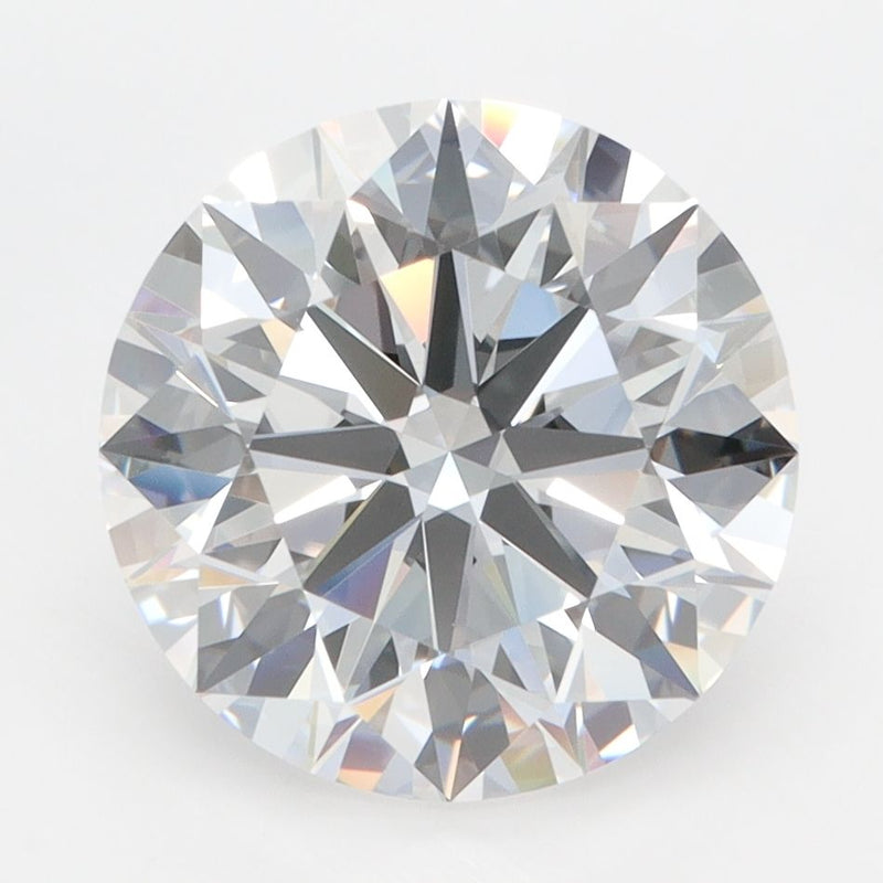 4.26 Carat D-IF Round Lab Diamond