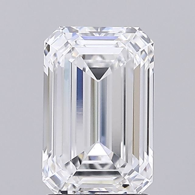 2.01 Carat D-VVS2 Emerald Lab Diamond