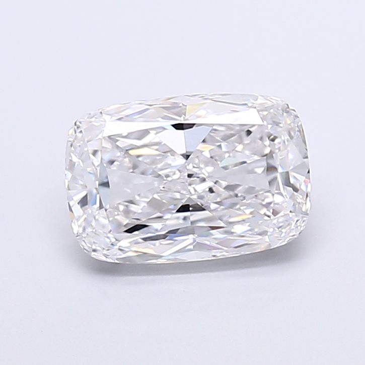 2.97 Carat D-VVS2 Cushion Lab Diamond