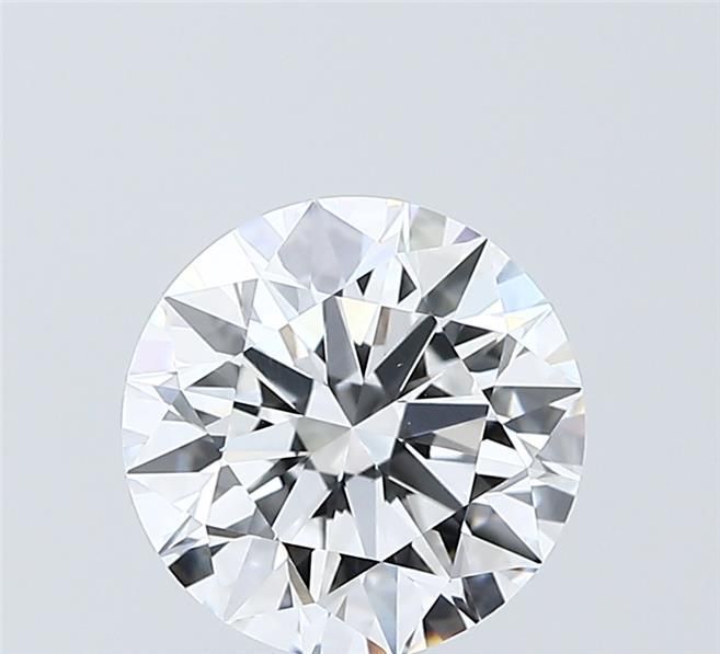 2.03 Carat D-VVS2 Round Lab Diamond