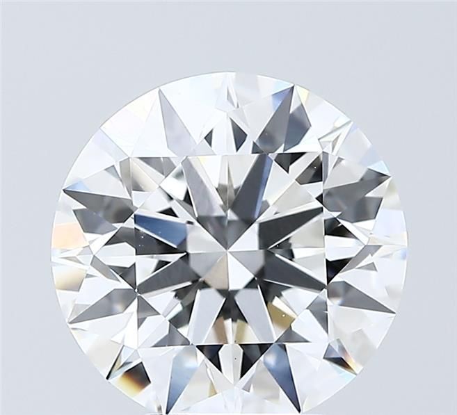 4.05 Carat D-VVS2 Round Lab Diamond