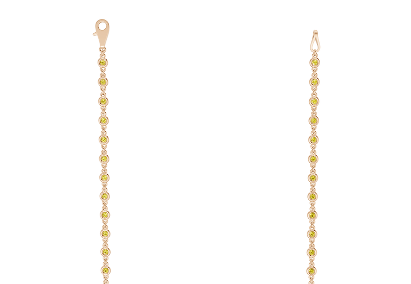 Eternal Yellow Diamond Stationed Necklace 2 Carat Total Wt. - Ring Premier