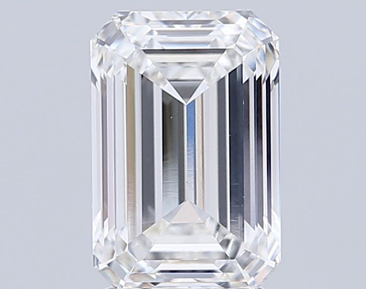 3.02 Carat F-VVS2 Emerald Lab Diamond