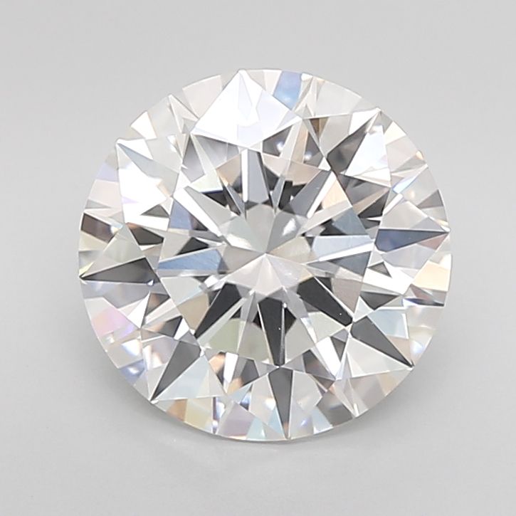 3.74 Carat E-VVS2 Round Lab Diamond