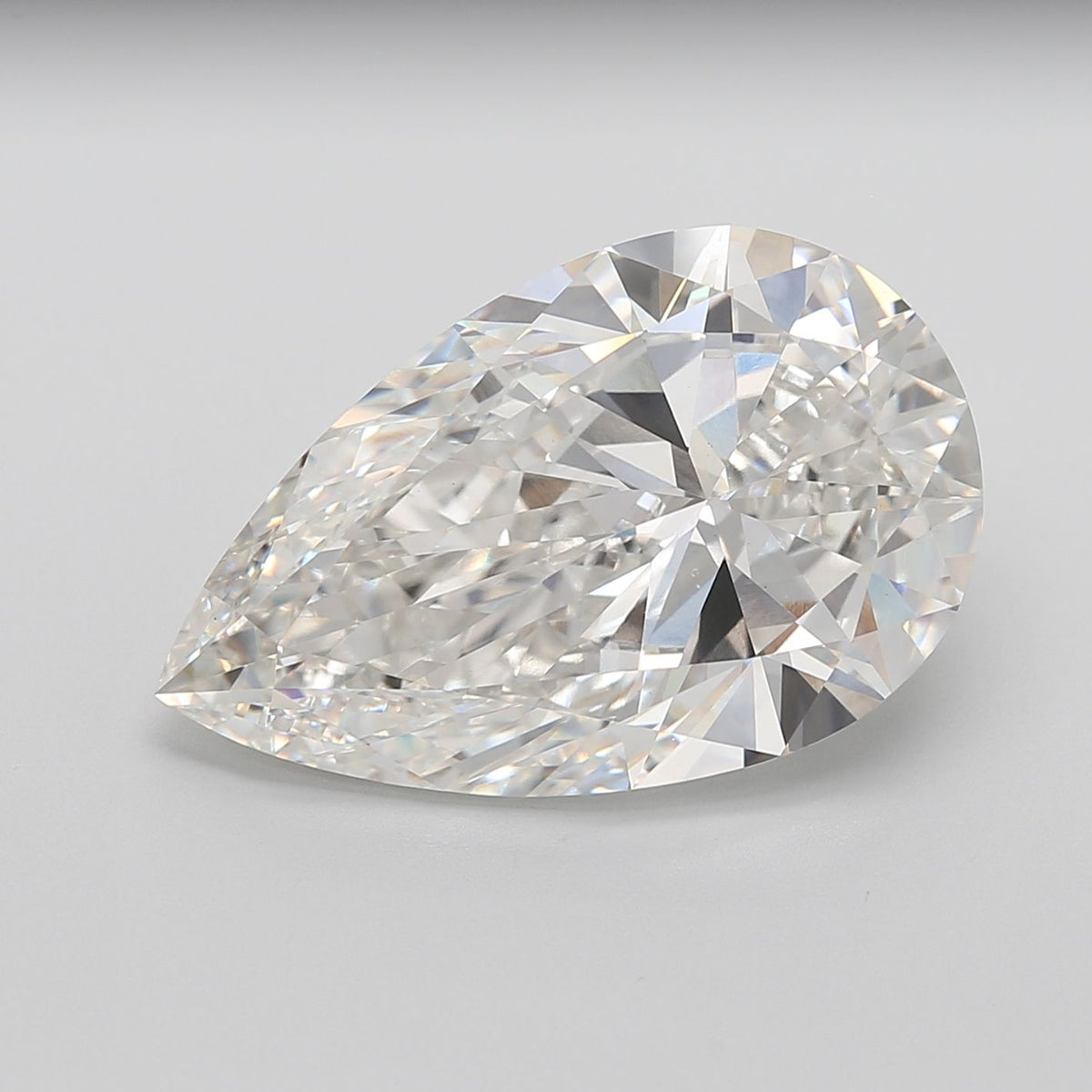 15.54 Carat G-VS1 Pear Lab Diamond