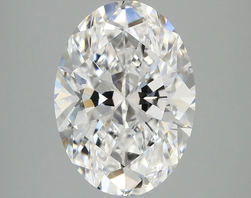 3.93 Carat E-VVS2 Oval Lab Diamond