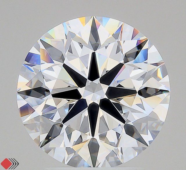 3.02 Carat D-VVS2 Round Lab Diamond