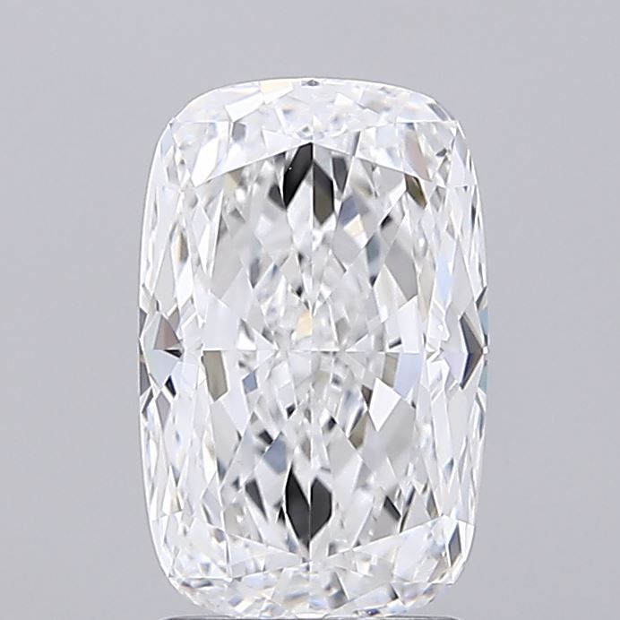 2.55 Carat D-VVS1 Cushion Lab Diamond
