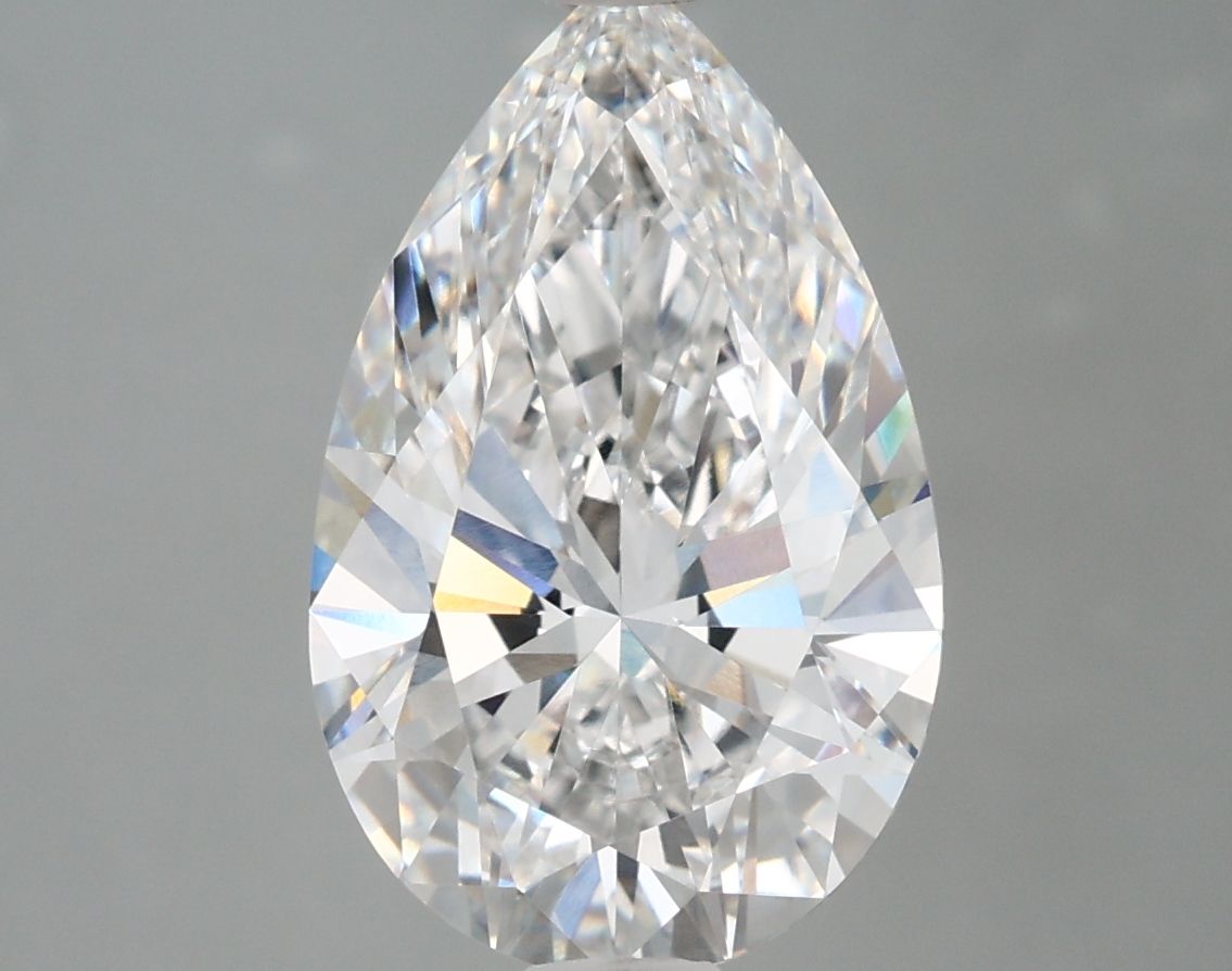 4.01 Carat E-VVS1 Pear Lab Diamond