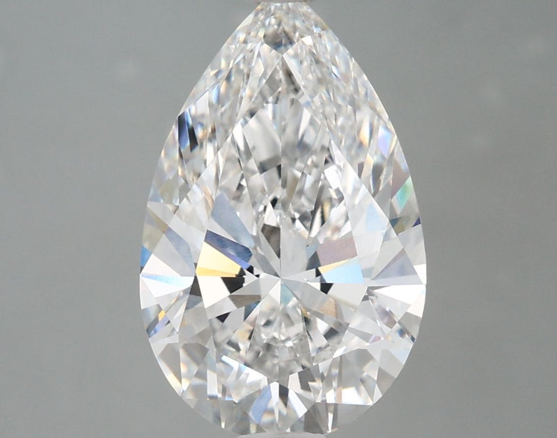 4.01 Carat E-VVS1 Pear Lab Diamond