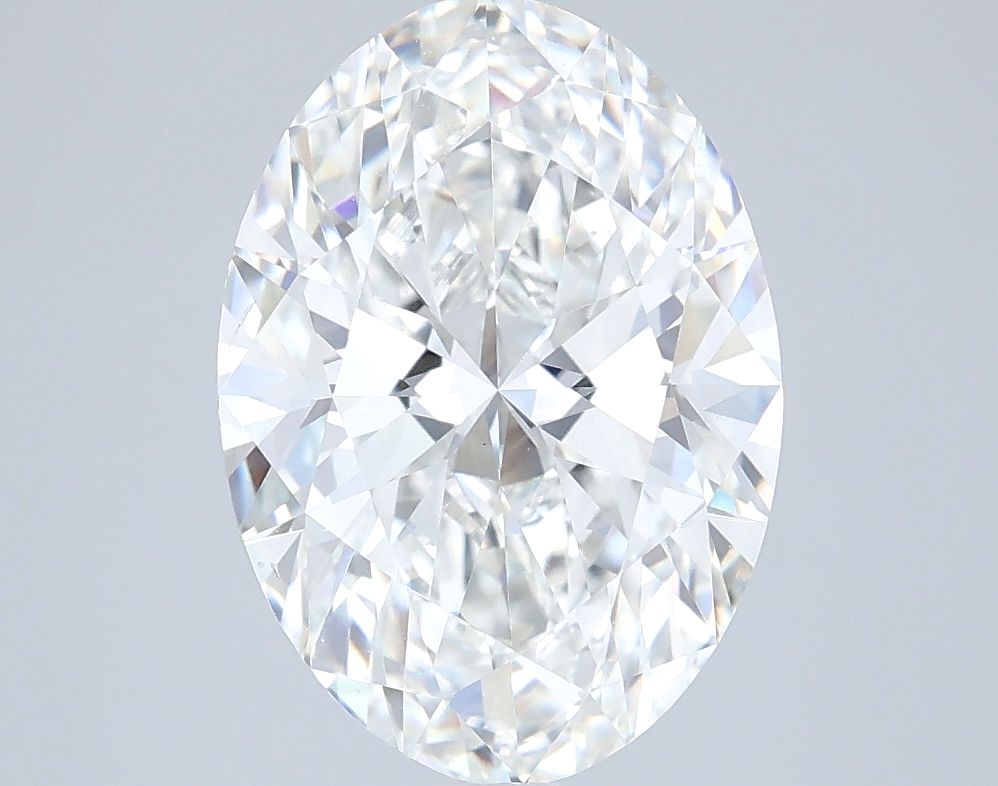 3.35 Carat F-VVS2 Oval Lab Diamond