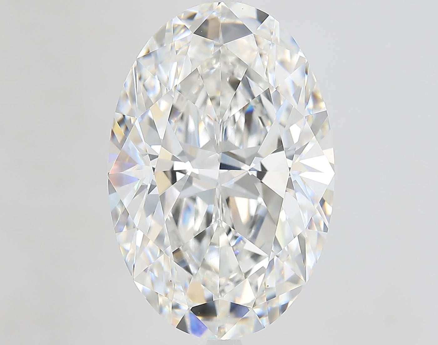 10.00 Carat F-VVS2 Oval Lab Diamond