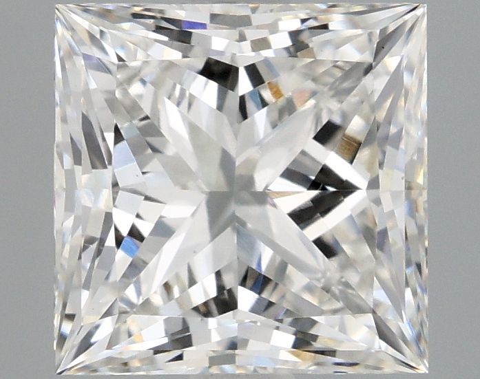 2.85 Carat F-VS2 Princess Lab Diamond