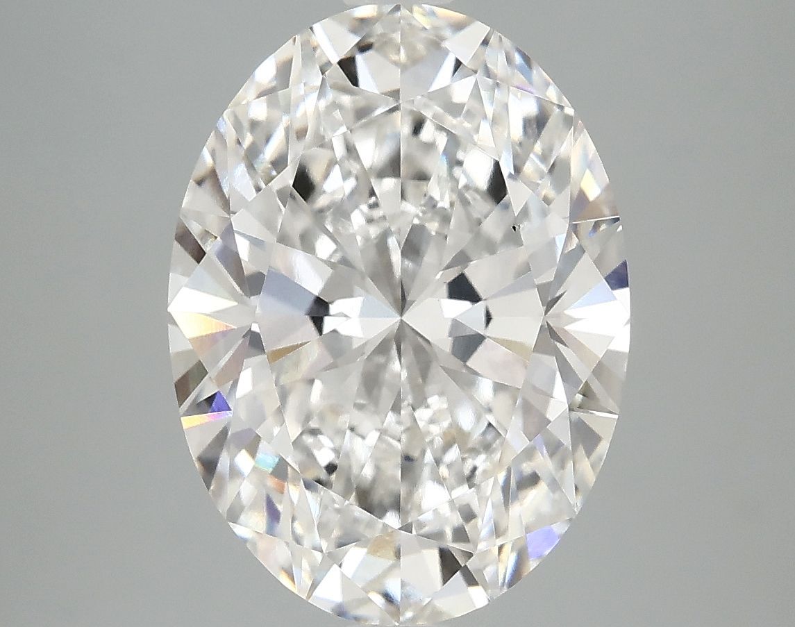 4.91 Carat F-VS2 Oval Lab Diamond
