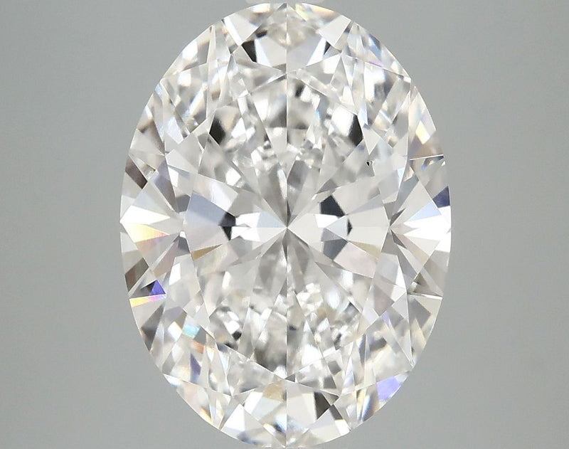 4.91 Carat F-VS2 Oval Lab Diamond