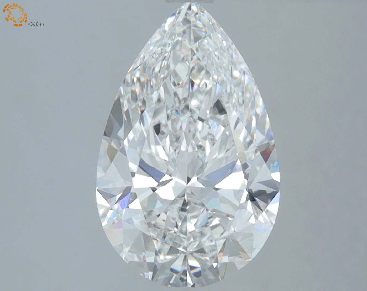 3.01 Carat F-VVS2 Pear Lab Diamond