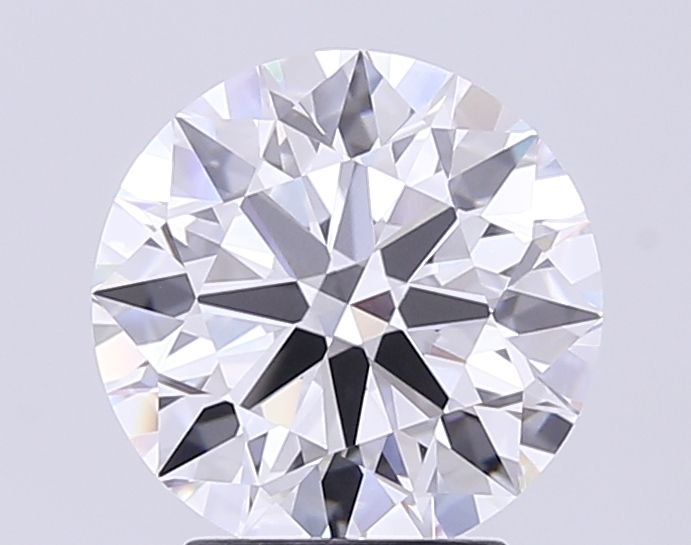 3.02 Carat D-VVS2 Round Lab Diamond