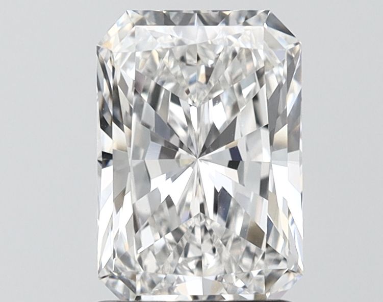 1.61 Carat E-VVS2 Radiant Lab Diamond