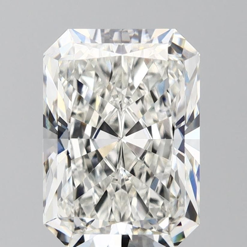3.72 Carat G-VVS2 Radiant Lab Diamond