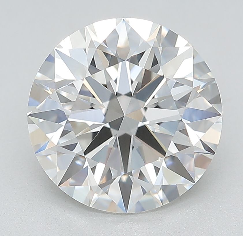 3.69 Carat F-VVS2 Round Lab Diamond
