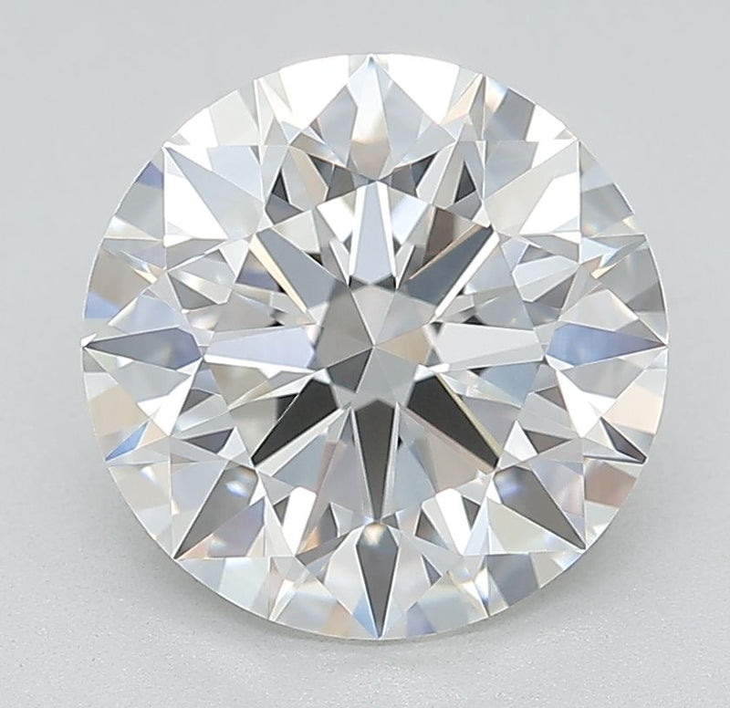 3.69 Carat F-VVS2 Round Lab Diamond