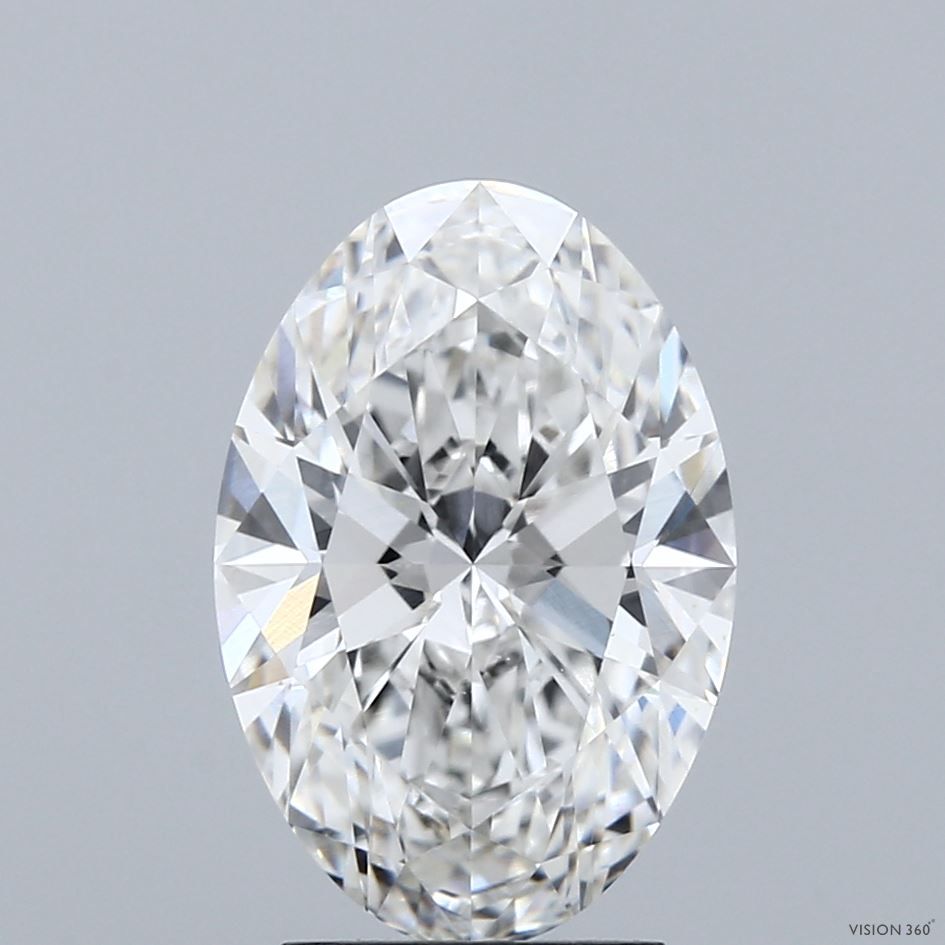 3.00 Carat F-VVS2 Oval Lab Diamond