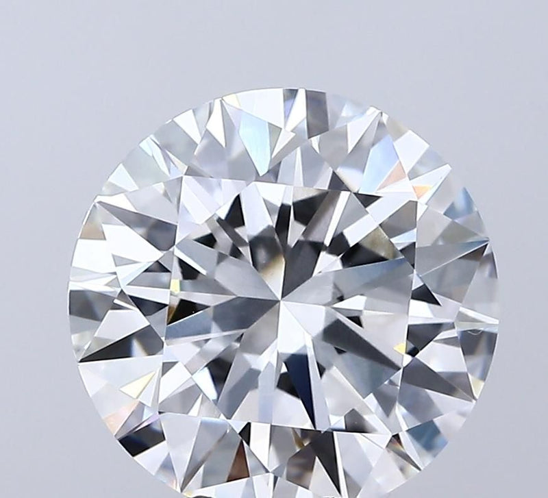 4.02 Carat E-VVS2 Round Lab Diamond