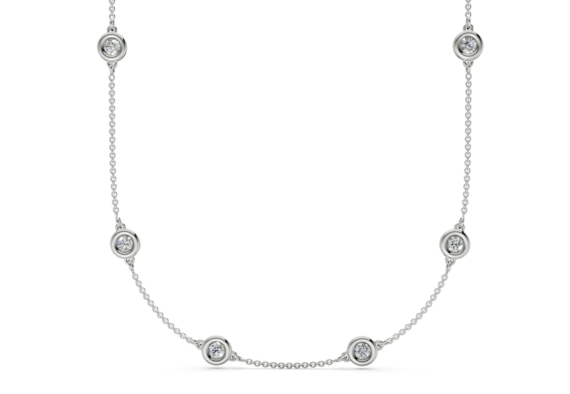 Harmony Diamond Necklace 2½ Carat Total Wt. - Ring Premier