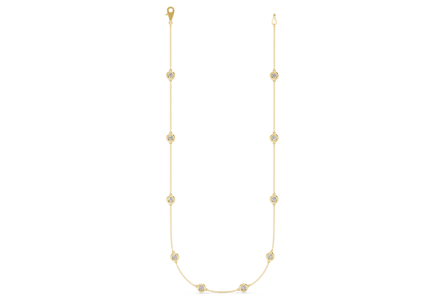 Harmony Diamond Necklace 3½ Carat Total Wt. - Ring Premier